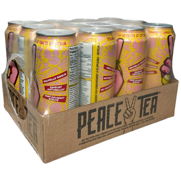 PEACE - TEA STRAWBERRY LEMON LOVE 12x695 ML