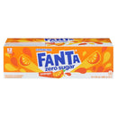 FANTA - ORANGE ZERO CANS 12x355ML