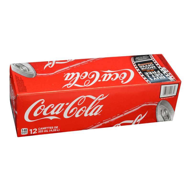 COCA COLA - COKE CLASSIC CANS 12x355ML