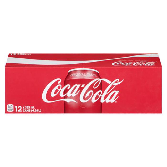 COCA COLA - COKE CLASSIC CANS 12x355ML