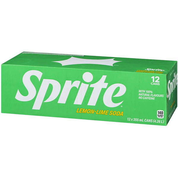 COCA COLA - SPRITE CANS 12x355ML