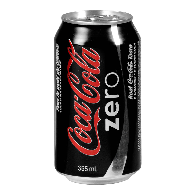 COCA COLA - COKE ZERO CANS 12x355ML