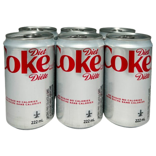 COCA COLA - DIET COKE 6x222 ML