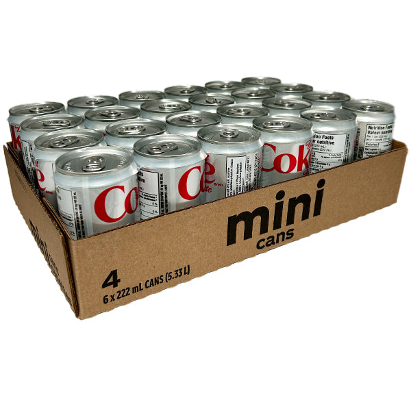 COCA COLA - DIET COKE 4x6x222 ML