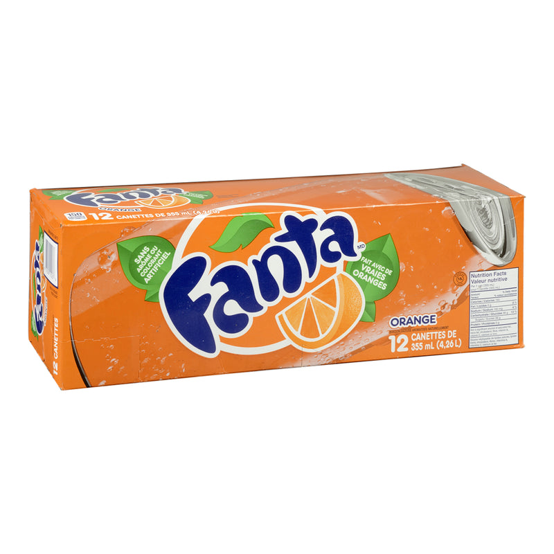 FANTA - ORANGE CANS 12x355ML