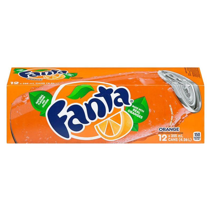 FANTA - ORANGE CANS 12x355ML