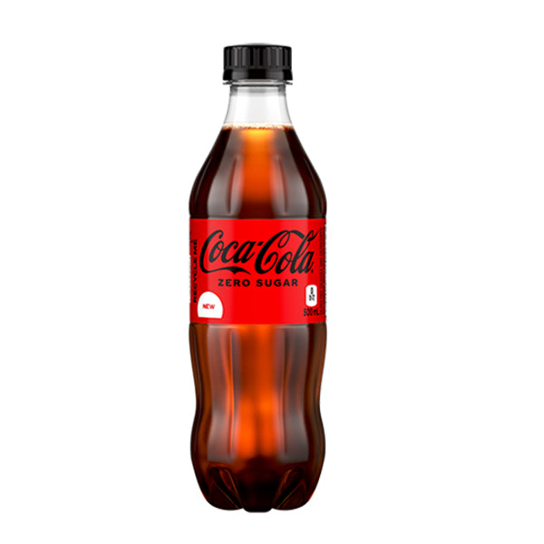 COCA COLA - COKE ZERO PET 24x500 ML