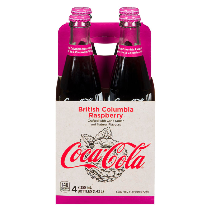 COCA COLA - RASPBERRY GB 4X355ML