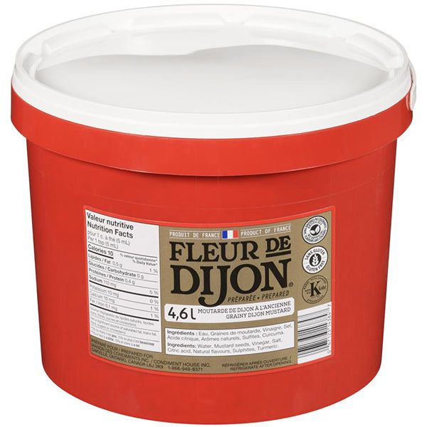 FLEUR DE DIJON - MUSTARD GRAINY PAIL 4625ML