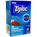 ZIPLOC - MEDIUM FREEZER BAGS 60EA