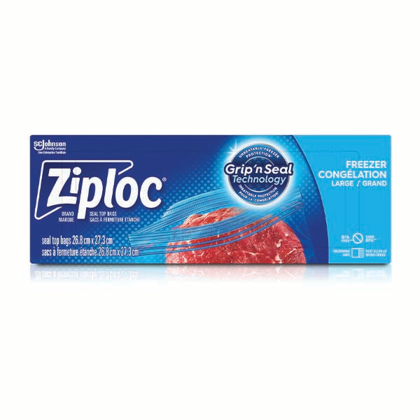 ZIPLOC - LARGE FREEZER BAGS 50EA