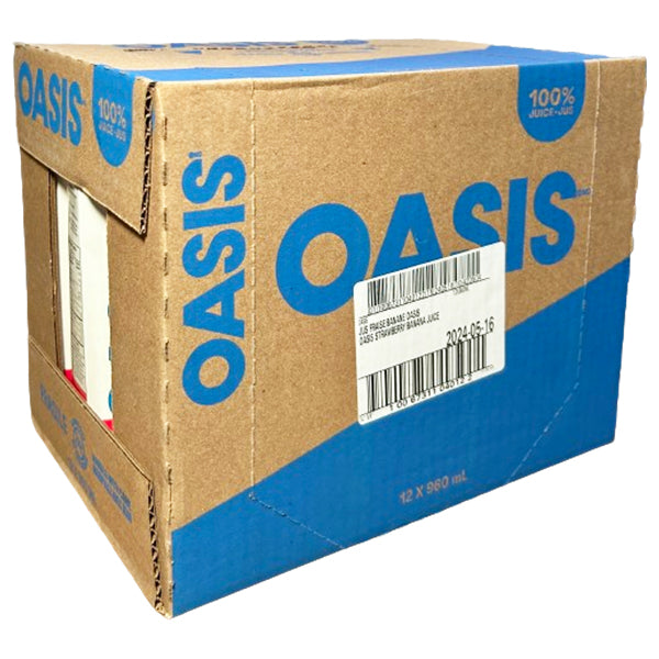 OASIS - STRAWBERRY BANANA 960ML