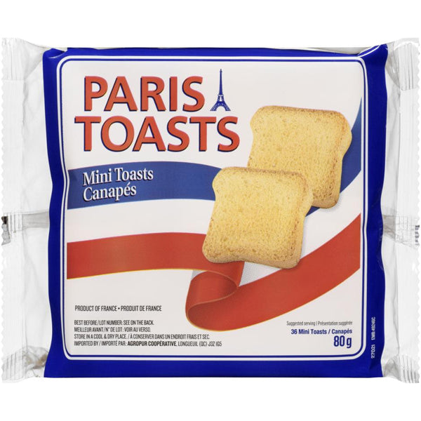 PARIS TOASTS - MINI 80GR
