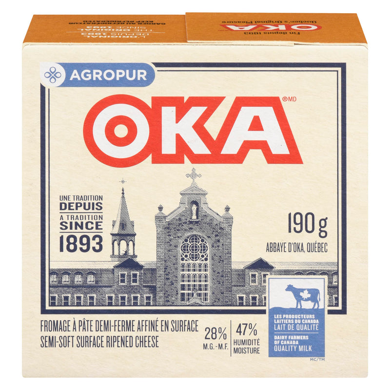 AGROPUR - OKA CHEESE ORIGINAL 190G