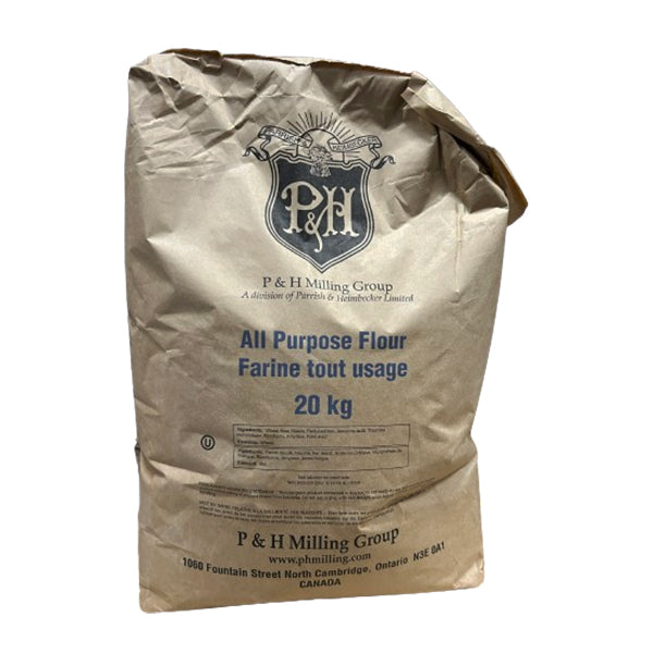 P&H - ALL PURPOSE FLOUR UNBLEACHED 20KG