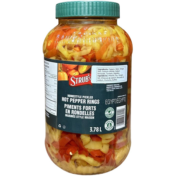 STRUB - HOT PEPPER BANANA RINGS 3.78LT