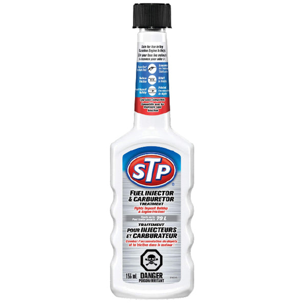 STP - FUEL INJECTOR AND CARBURETOR CLEANER 155ML