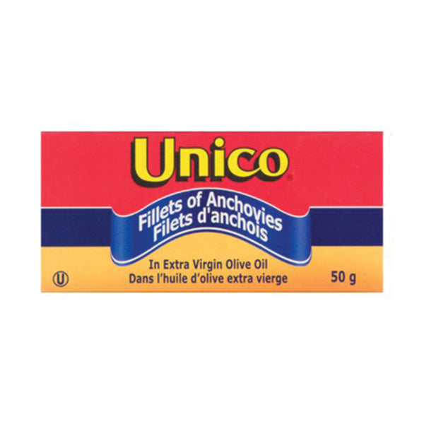 UNICO - FLAT ANCHOVIES 50GR