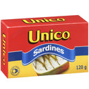 UNICO - PLAIN SARDINES 120GR