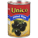 UNICO - MEDIUM BLACK PITTED RIPE OLIVES CAN 375ML