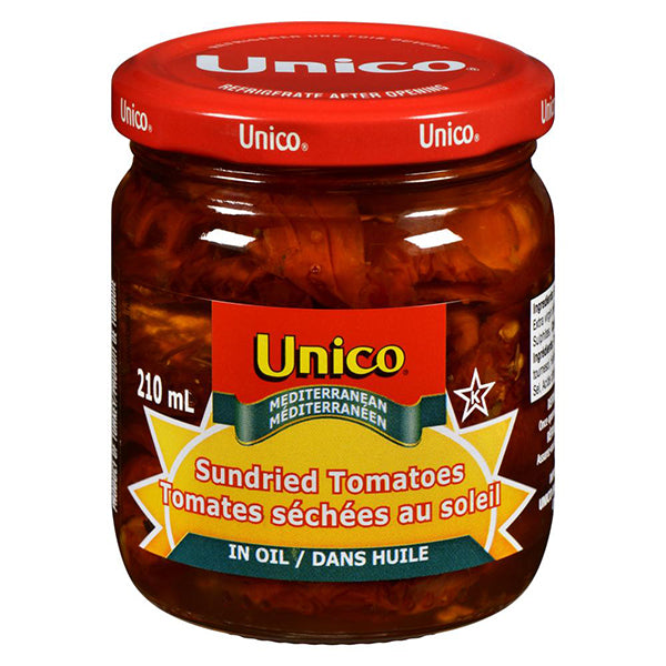 UNICO - WHOLE SUNDRIED TOMATOES 210ML