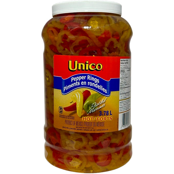 UNICO - HOT PEPPER RINGS 3.78L