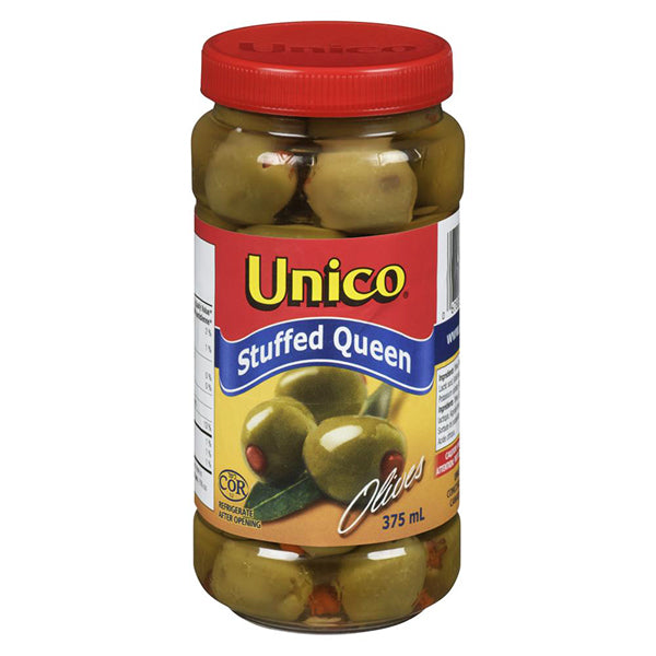 UNICO - STUFFED QUEENS OLIVES 375ML