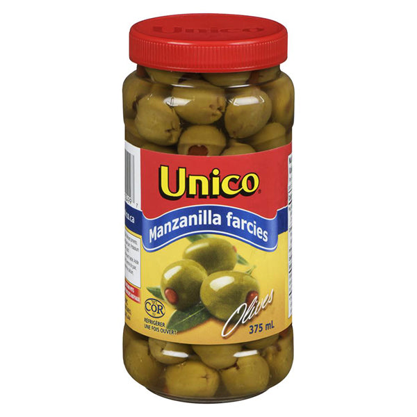 UNICO - STUFFED MANZANILLA OLIVE 375ML