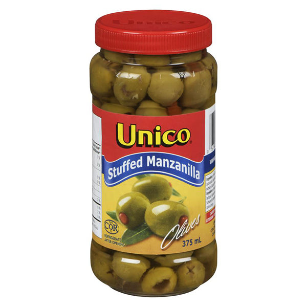 UNICO - STUFFED MANZANILLA OLIVE 375ML