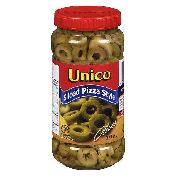 UNICO - PIZZA STYLE OLIVES 375ML