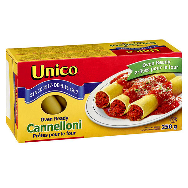 UNICO - OVEN RDY CANELLONI 250GR