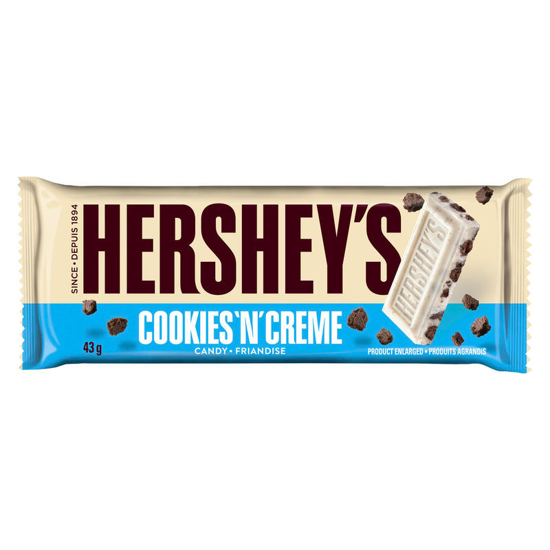 HERSHEY - COOKIES 'N' CREME 43GR