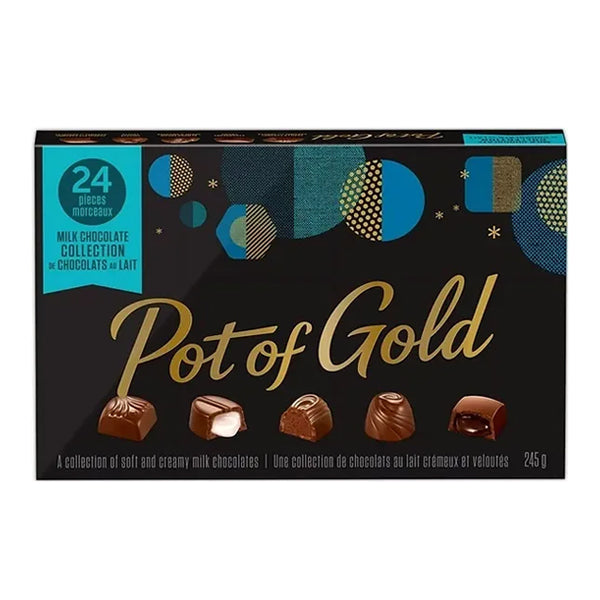 POT OF GOLD - MILK CHOCOLATE COLLECTION 244GR