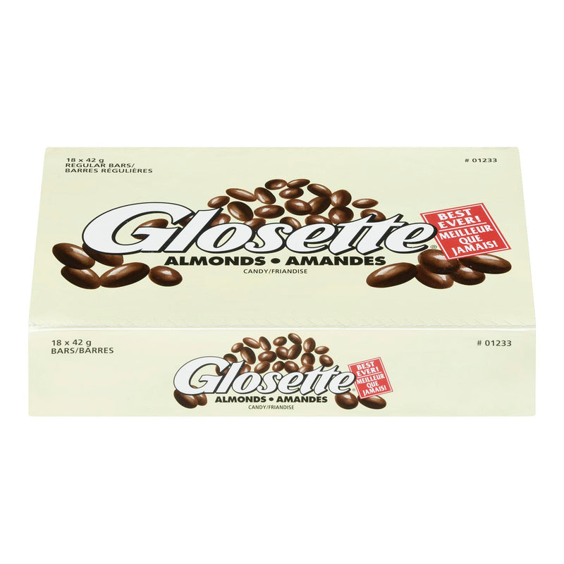 HERSHEY - GLOSETTE ALMONDS 18x42 GR