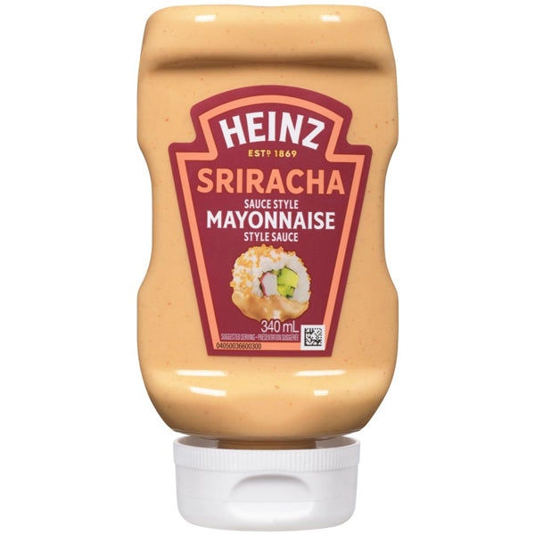 HEINZ - SRIRACHA MAYONNAISE 340ML