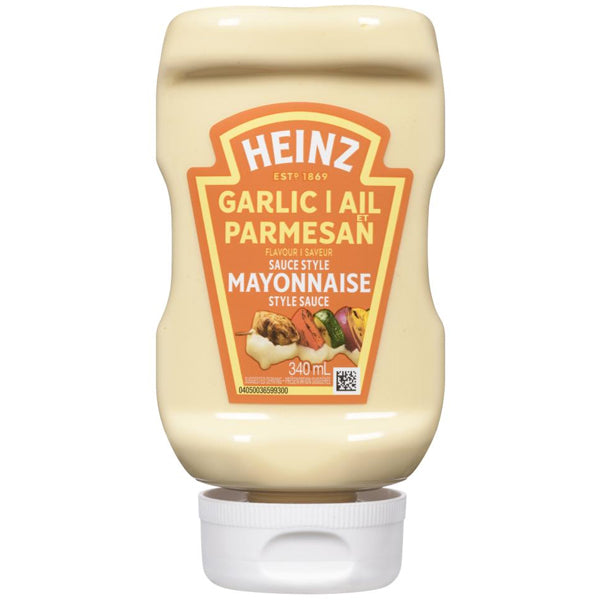 HEINZ - GARLIC PARMESAN MAYONNAISE 340ML