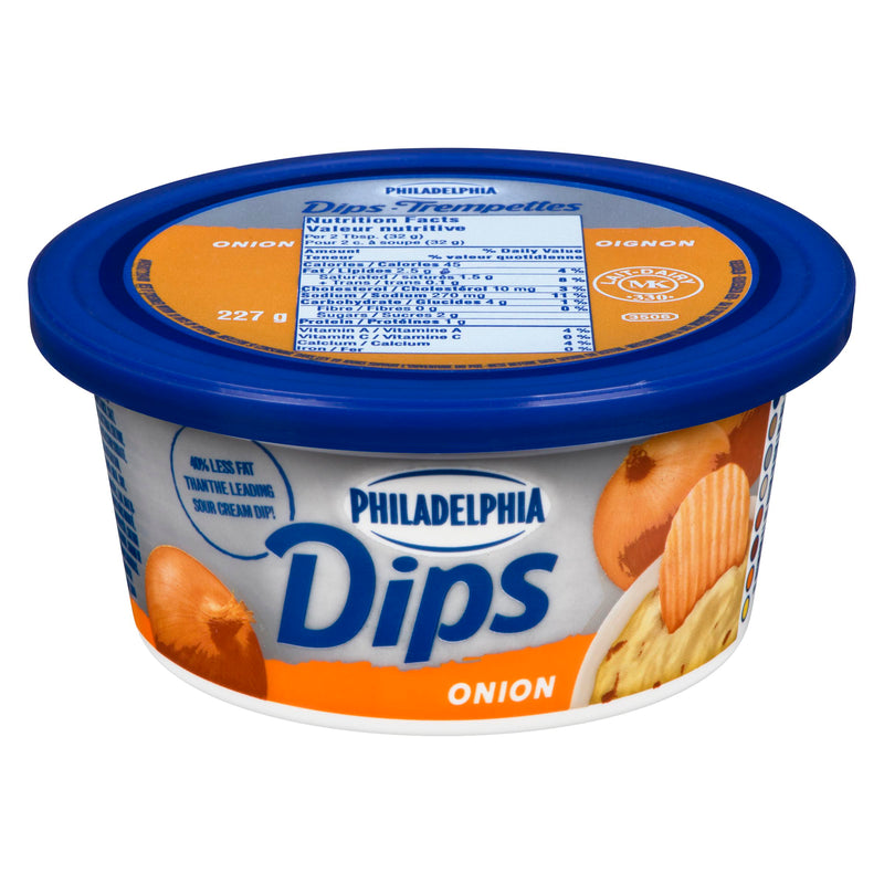 KRAFT - PHILADELPHIA DIP ONION 227GR