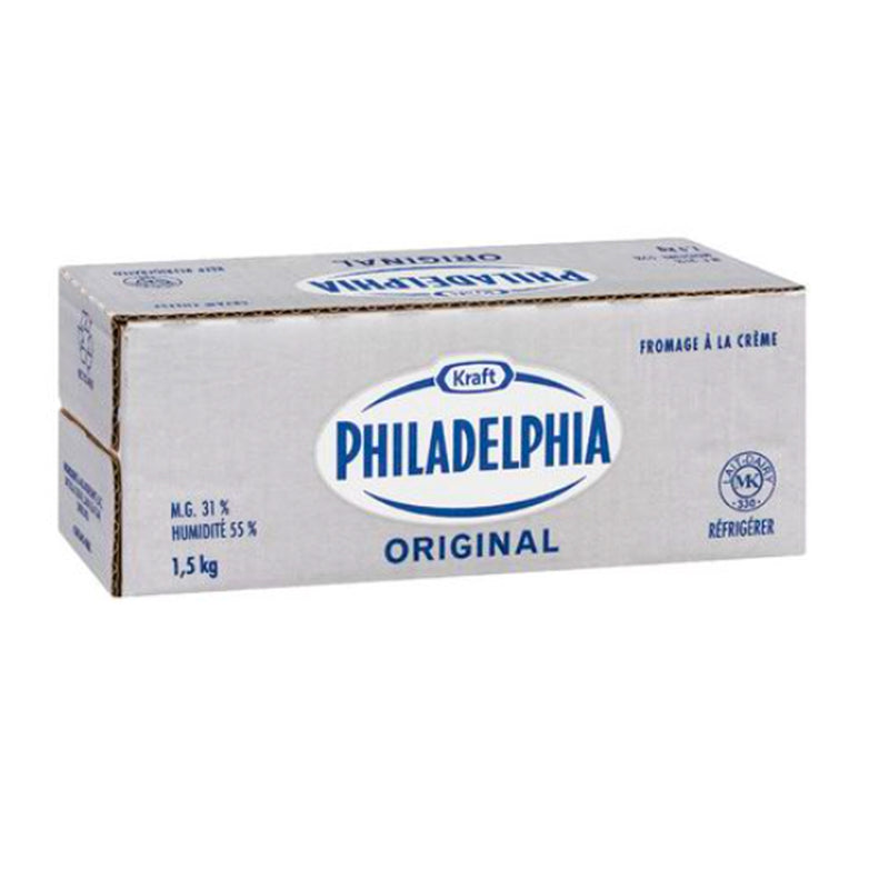 KRAFT - PHILADELPHIA CREAM CHEESE 1.5KG