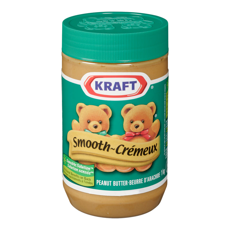 KRAFT - PEANUT BUTTER SMOOTH 1KG