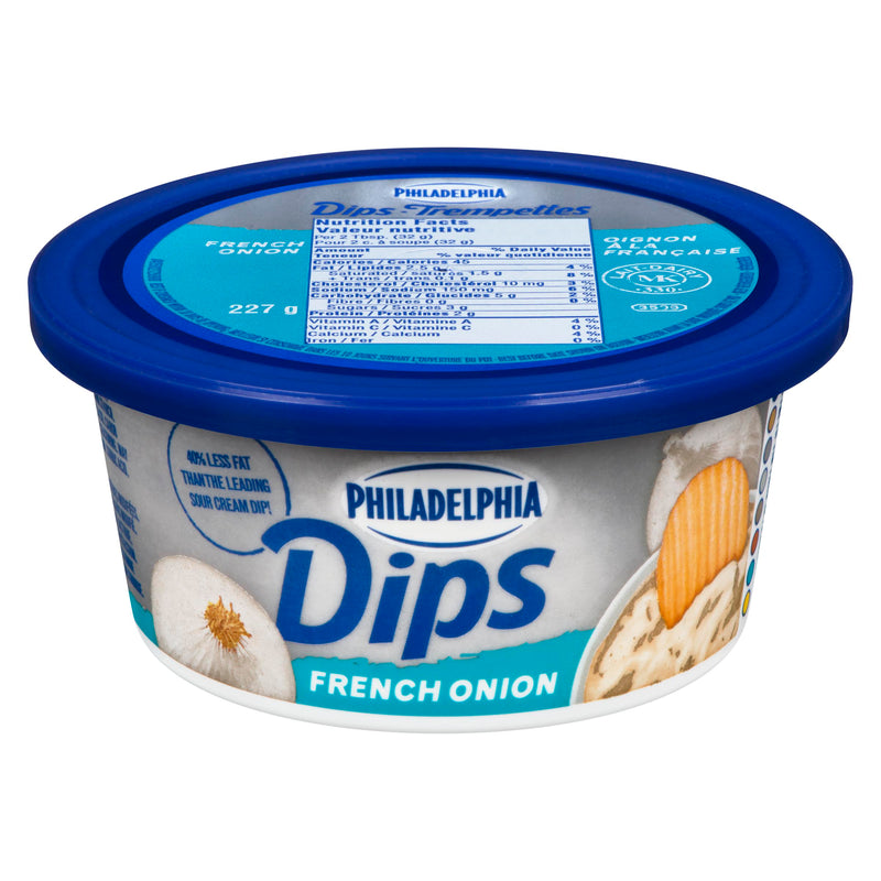 KRAFT - PHILADELPHIA FRENCH ONION DIP 227GR