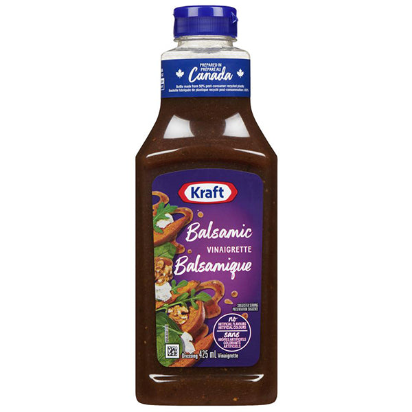 KRAFT - BALSAMIC VINAIGRETTE DRESSING 425ML