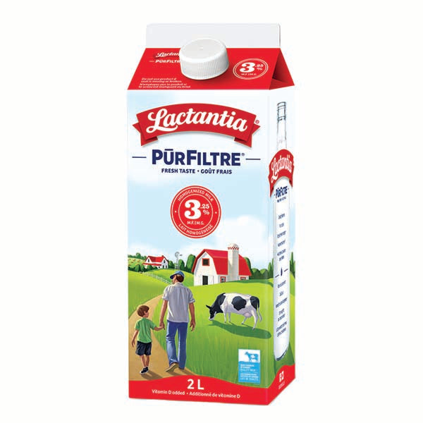 LACTANTIA - PUR FILTRE HOMO MILK 2LT