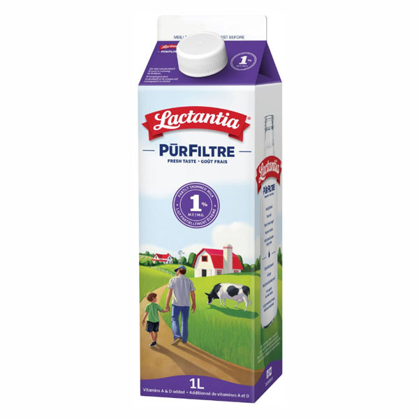 LACTANTIA - 1% MILK 1LT