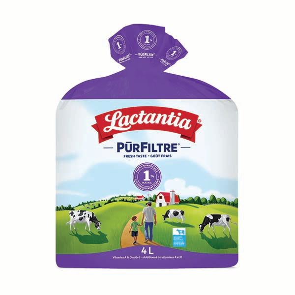 LACTANTIA - PF 1% MILK 4LT