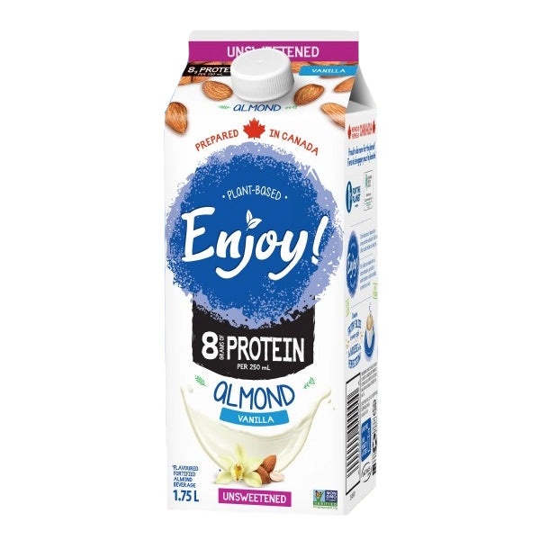 ENJOY - ALMOND UNSWEETNED VANILLA 1.75L