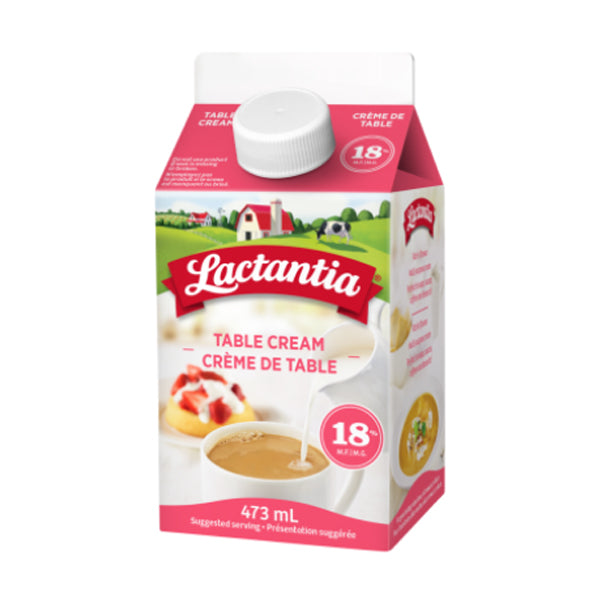 LACTANCIA - LACTANTIA TABLE CREAM 18% 473ML