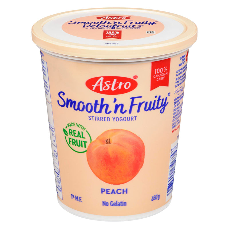 ASTRO - SMOOTH N FRUITY PEACH 650GR