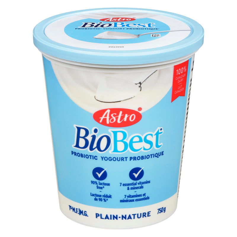 ASTRO - BIOBEST LACTOSE REDUCED PLAIN YOGURT 750ML