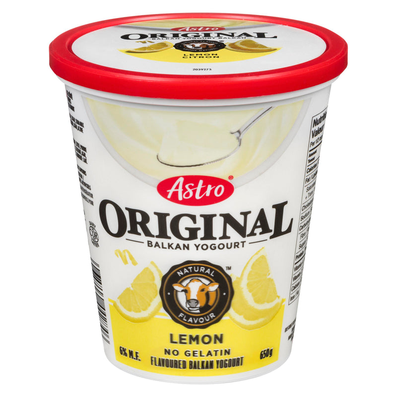 ASTRO - ORIGINAL YOGURT LEMON 650GR