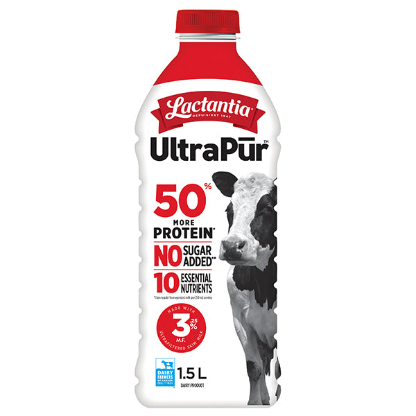 LACTANTIA - ULTRAPUR 3.25% MILK 1.5LT